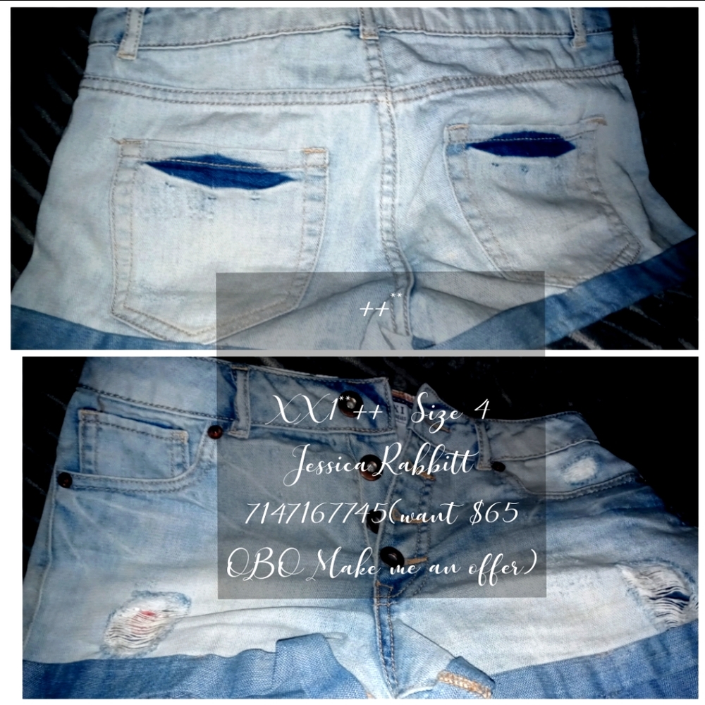 Xx1 jean shorts